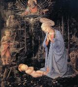 Fra Filippo Lippi, The Adoration of the Infant Jesus